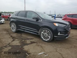 2020 Ford Edge Titanium с VIN 2FMPK4K9XLBA08682, выставлен на аукционе Copart как лот 65023385 с пробегом 78 633 миль миль и Чистый • Clean title. История ставок и продаж доступна на DreamBid. Изображение 4.
