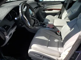 2014 Acura MDX Tech Pkg with VIN 5FRYD4H45EB005739, listed as a Copart auction lot 46707585 with 85,789 mi miles and Salvage Title. Bid and sale history available at carsss.com. Image 7.