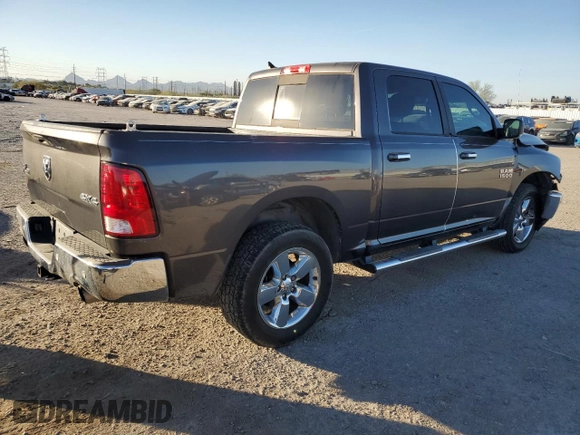2018 Ram 1500 Big Horn with VIN 1C6RR7LM6JS355577, listed as a Copart auction lot 84673934 with 105,810 mi miles and Salvage Title. Bid and sale history available at carsss.com. Image 3.