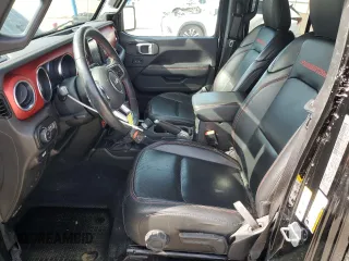 2020 Jeep Gladiator Rubicon with VIN 1C6JJTBG3LL112251, listed as a Copart auction lot 54123125 with Not provided miles and Salvage title. Bid and sale history available at DreamBid. Image 7.