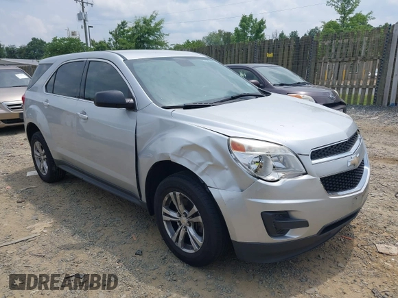 2013 Chevrolet Equinox LS z VIN 2GNFLCEK4D6154082, wystawiony jako IAAI lot #42505711 z przebiegiem 151 927 mil mil oraz . Historia ofert i sprzedaży dostępna na DreamBid. Obrazek 1.