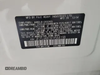 2015 Subaru Forester 2.5i with VIN JF2SJABC6FH564198, listed as a Copart auction lot 45334925 with 72,427 mi miles and Salvage Title. Bid and sale history available at carsss.com. Image 13.