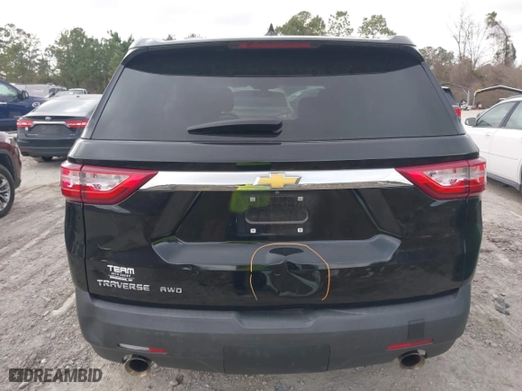 2021 Chevrolet Traverse LS with VIN 1GNEVFKW9MJ178623, listed as a IAAI auction lot 41710477 with 58,625 mi miles. Bid and sale history available at carsss.com. Image 16.