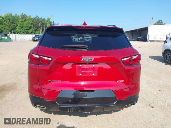 2021 Chevrolet Blazer RS with VIN 3GNKBERS2MS503863, listed as a IAAI auction lot 42424635 with 76,040 mi miles and . Bid and sale history available at DreamBid. Image 16.
