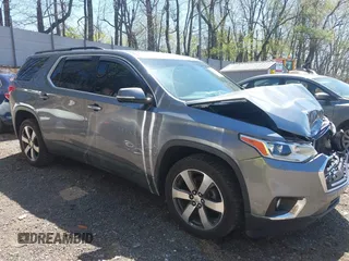 2020 Chevrolet Traverse LT with VIN 1GNEVHKWXLJ185400, listed as a IAAI auction lot 42118318 with 55,765 mi miles and . Bid and sale history available at DreamBid. Image 1.