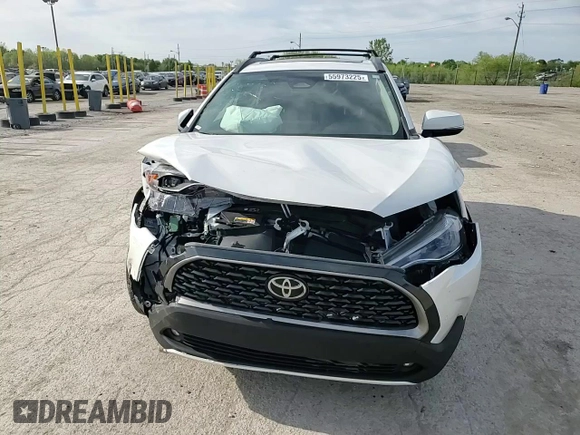 2024 Toyota Corolla Cross XLE with VIN 7MUDAABG2RV105251, listed as a Copart auction lot 55973225 with 8,702 mi miles and Salvage title. Bid and sale history available at DreamBid. Image 14.