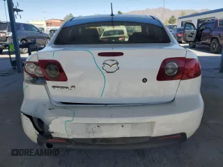 2006 Mazda 3 i with VIN JM1BK12F561464270, listed as a Copart auction lot 53877845 with 201,857 mi miles and Salvage Title. Bid and sale history available at carsss.com. Image 6.