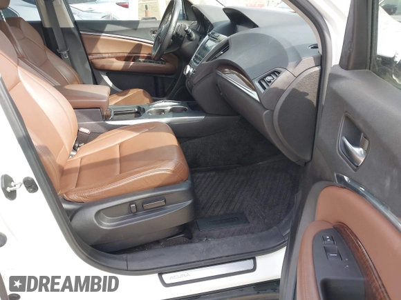 2017 Acura MDX w/Technology Pkg with VIN 5FRYD4H5XHB037230, listed as a IAAI auction lot 41695097 with 79,109 mi miles. Bid and sale history available at carsss.com. Image 5.
