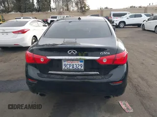 2015 Infiniti Q50 Premium with VIN JN1BV7AP9FM342033, listed as a IAAI auction lot 41241687 with 183,887 mi miles and . Bid and sale history available at DreamBid. Image 17.