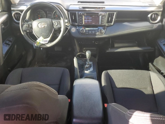 2018 Toyota RAV4 XLE with VIN JTMRFREV7JJ741076, listed as a Copart auction lot 45454135 with 128,402 mi miles and Salvage Title. Bid and sale history available at carsss.com. Image 8.