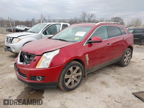 2012 Cadillac SRX Performance Collection with VIN 3GYFNEE36CS555764, listed as a IAAI auction lot 41813873 with 162,680 mi miles. Bid and sale history available at carsss.com. Image 17.