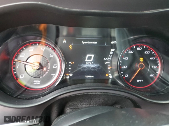 2020 Dodge Charger R/T z VIN 2C3CDXCTXLH183542, wystawiony jako Copart lot #58858325 z przebiegiem 52 999 mil mil oraz Szkoda całkowita • Salvage title. Historia ofert i sprzedaży dostępna na DreamBid. Obrazek 9.