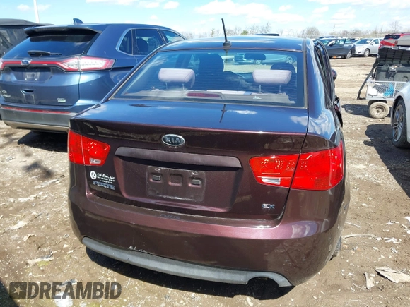 2011 Kia Forte EX with VIN KNAFU4A25B5330290, listed as a IAAI auction lot 41840190 with 111,569 mi miles. Bid and sale history available at carsss.com. Image 16.