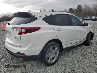 2021 Acura RDX w/Advance Package with VIN 5J8TC1H77ML019498, listed as a Copart auction lot 49355645 with 53,990 mi miles and Salvage Title. Bid and sale history available at carsss.com. Image 3.