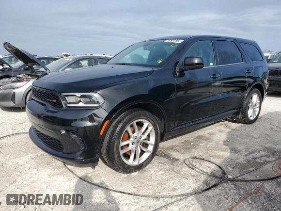 2023 Dodge Durango GT z VIN 1C4RDHDG3PC616723, wystawiony jako Copart lot #75135174 z przebiegiem Nie podano mil oraz Nie do naprawy • Non repairable. Historia ofert i sprzedaży dostępna na DreamBid. Obrazek 1.