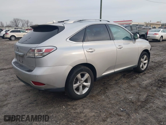 2011 Lexus RX 350 with VIN 2T2ZK1BA7BC048063, listed as a IAAI auction lot 41785608 with 120,277 mi miles. Bid and sale history available at carsss.com. Image 4.