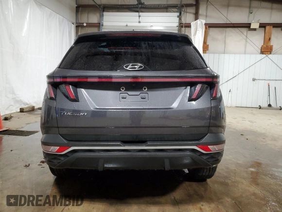 2022 Hyundai Tucson SEL with VIN KM8JB3AE0NU066098, listed as a Copart auction lot 49412145 with 103,406 mi miles and Salvage Title. Bid and sale history available at carsss.com. Image 6.
