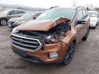 2017 Ford Escape Titanium with VIN 1FMCU9J99HUB75687, listed as a IAAI auction lot 41180789 with 108,967 mi miles. Bid and sale history available at carsss.com. Image 6.