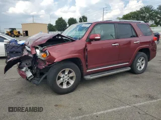 2011 Toyota 4Runner Trail with VIN JTEBU5JR2B5038077, listed as a Copart auction lot 63818185 with 223,198 mi miles and Clean title. Bid and sale history available at DreamBid. Image 1.