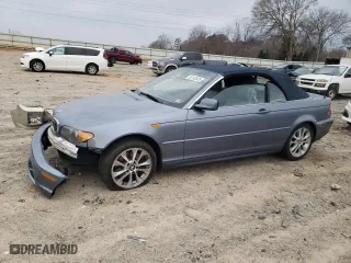 2004 BMW 3 Series 330Ci with VIN WBABW53464PL45031, listed as a Copart auction lot 50163505 with NaN miles and Salvage Title. Bid and sale history available at carsss.com. Image 1.