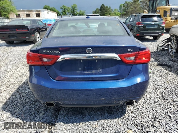 2017 Nissan Maxima S with VIN 1N4AA6AP5HC453806, listed as a Copart auction lot 61237575 with 107,722 mi miles and Salvage title. Bid and sale history available at DreamBid. Image 6.