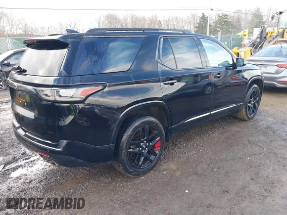 2019 Chevrolet Traverse Premier with VIN 1GNEVKKW3KJ281770, listed as a IAAI auction lot 41632230 with 92,850 mi miles. Bid and sale history available at carsss.com. Image 4.