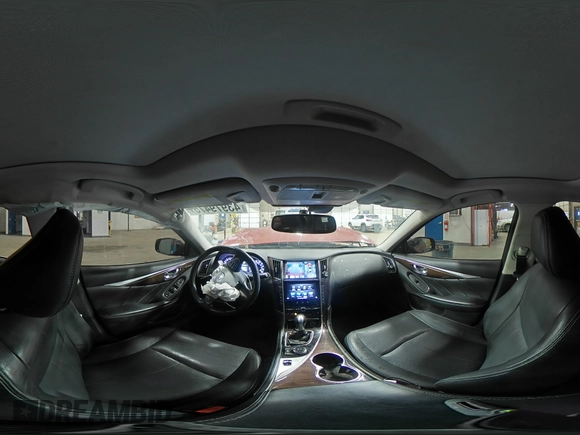 2016 Infiniti Q50 3.0t Premium with VIN JN1EV7ARXGM344387, listed as a Copart auction lot 43979475 with 103,539 mi miles and Salvage Title. Bid and sale history available at carsss.com. Image 12.