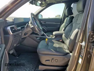 2024 Kia Telluride EX with VIN 5XYP3DGC6RG428871, listed as a Copart auction lot 60155385 with 28,189 mi miles and Salvage title. Bid and sale history available at DreamBid. Image 7.