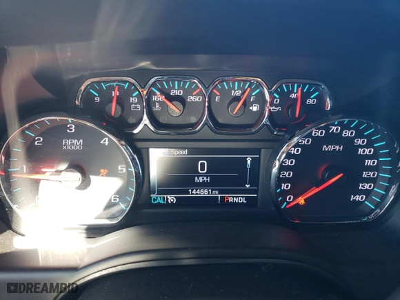 2018 Chevrolet Tahoe LT with VIN 1GNSKBKC2JR377391, listed as a Copart auction lot 44596724 with 144,661 mi miles and Salvage Title. Bid and sale history available at carsss.com. Image 9.