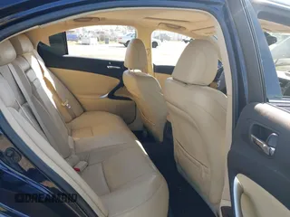 2008 Lexus IS 250 with VIN JTHBK262982077360, listed as a IAAI auction lot 42032318 with 131,787 mi miles. Bid and sale history available at carsss.com. Image 8.