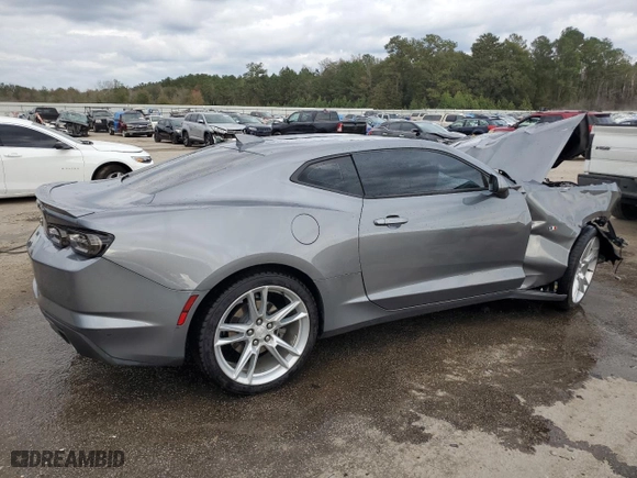 2021 Chevrolet Camaro 1LT with VIN 1G1FB1RX1M0127641, listed as a Copart auction lot 81112314 with 0 mi miles and Non Repairable. Bid and sale history available at carsss.com. Image 3.