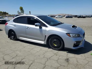 2016 Subaru WRX STI with VIN JF1VA2V60G9828315, listed as a Copart auction lot 56829995 with 119,261 mi miles and Salvage title. Bid and sale history available at DreamBid. Image 4.
