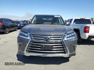 2018 Lexus LX with VIN JTJHY7AX0J4254556, listed as a Copart auction lot 64710904 with 76,701 mi miles and Salvage Title. Bid and sale history available at carsss.com. Image 5.