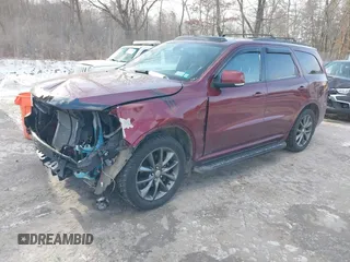 2017 Dodge Durango GT with VIN 1C4RDJDG8HC918100, listed as a IAAI auction lot 41428450 with 138,108 mi miles and . Bid and sale history available at carsss.com. Image 17.