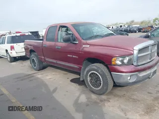 2002 Dodge 1500 with VIN 1D7HU18N12S599789, listed as a IAAI auction lot 42035500 with 211,308 mi miles. Bid and sale history available at carsss.com. Image 1.