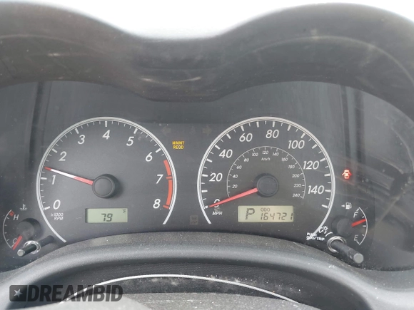 2013 Toyota Corolla L with VIN 5YFBU4EE8DP217364, listed as a IAAI auction lot 42144930 with 164,721 mi miles and . Bid and sale history available at DreamBid. Image 7.
