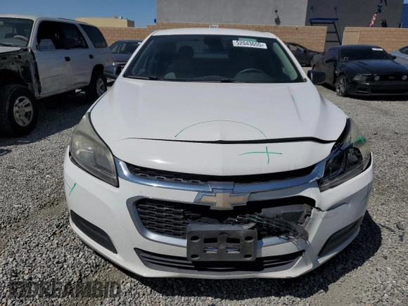 2015 Chevrolet Malibu LS with VIN 1G11B5SL6FU153186, listed as a Copart auction lot 52043655 with 181,422 mi miles and Salvage Title. Bid and sale history available at DreamBid. Image 5.
