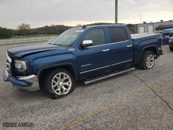 2017 GMC Sierra 1500 SLT with VIN 3GTU2NEC3HG336759, listed as a Copart auction lot 50764995 with 68,888 mi miles and Salvage Title. Bid and sale history available at carsss.com. Image 1.