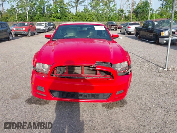 2014 Ford Mustang V6 with VIN 1ZVBP8EM9E5275890, listed as a IAAI auction lot 42101000 with 176,628 mi miles. Bid and sale history available at carsss.com. Image 12.