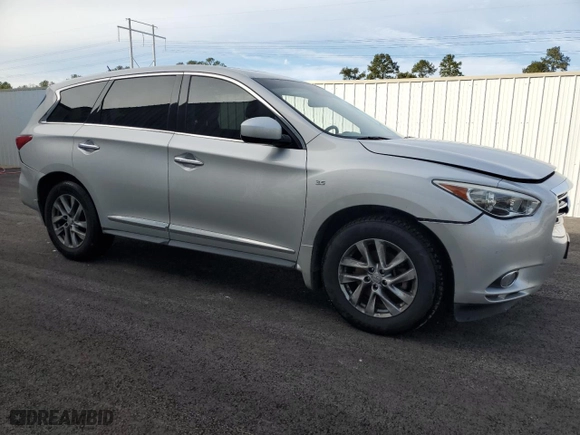 2015 Infiniti QX60 with VIN 5N1AL0MN0FC512832, listed as a Copart auction lot 48266735 with NaN miles and Clean Title. Bid and sale history available at carsss.com. Image 4.