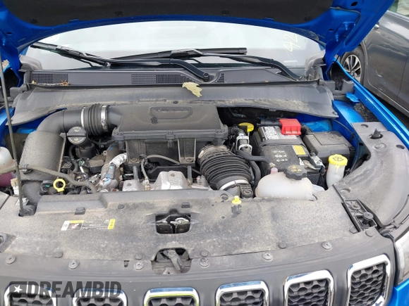 2024 Jeep Compass Latitude with VIN 3C4NJDBN9RT606397, listed as a IAAI auction lot 42533102 with 30,835 mi miles and . Bid and sale history available at DreamBid. Image 10.