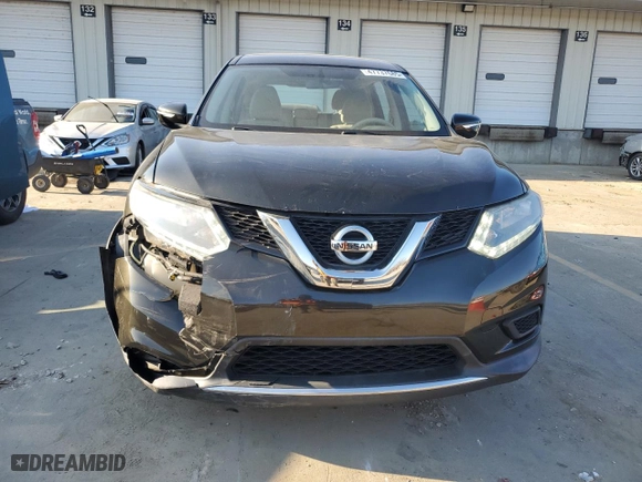 2015 Nissan Rogue S with VIN KNMAT2MT9FP515042, listed as a Copart auction lot 47737685 with 75,499 mi miles and Non Repairable. Bid and sale history available at carsss.com. Image 5.