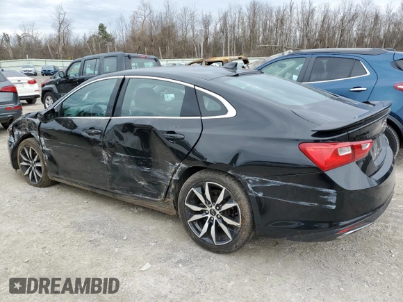 2020 Chevrolet Malibu RS with VIN 1G1ZG5ST5LF078646, listed as a Copart auction lot 51387275 with 33,956 mi miles and Salvage Title. Bid and sale history available at DreamBid. Image 2.