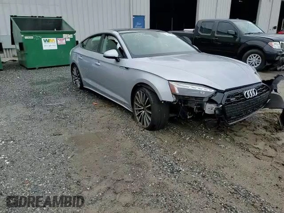 2022 Audi A5 Sportback Premium Plus with VIN WAUCBCF5XNA004812, listed as a Copart auction lot 59077583 with 18,856 mi miles. Bid and sale history available at carsss.com. Image 11.