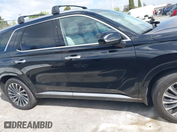 2024 Hyundai Palisade Calligraphy z VIN KM8R74GEXRU678526, wystawiony jako IAAI lot #41958741 z przebiegiem 2 666 mil mil oraz . Historia ofert i sprzedaży dostępna na DreamBid. Obrazek 13.