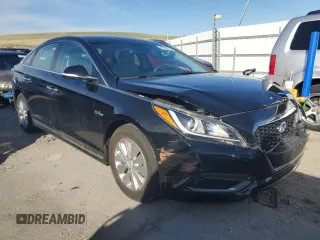 2016 Hyundai Sonata Hybrid SE with VIN KMHE24L12GA036428, listed as a Copart auction lot 48933603 with 58,947 mi miles. Bid and sale history available at carsss.com. Image 4.