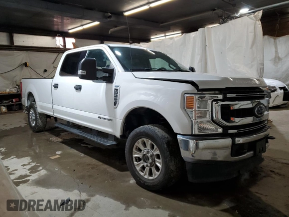 2021 Ford Super Duty F-250 SRW XL with VIN 1FT7W2BT8MED42689, listed as a Copart auction lot 50900035 with 150,012 mi miles and Salvage Title. Bid and sale history available at carsss.com. Image 4.