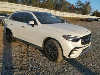 2023 Mercedes-Benz GLC with VIN W1NKM4GBXPF051582, listed as a Copart auction lot 77748134 with 0 mi miles and Non Repairable. Bid and sale history available at carsss.com. Image 4.