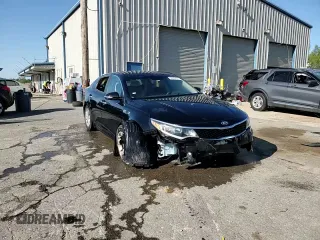 2016 Kia Optima LX with VIN 5XXGT4L35GG078401, listed as a Copart auction lot 52289455 with 116,460 mi miles and Salvage Title. Bid and sale history available at carsss.com. Image 13.