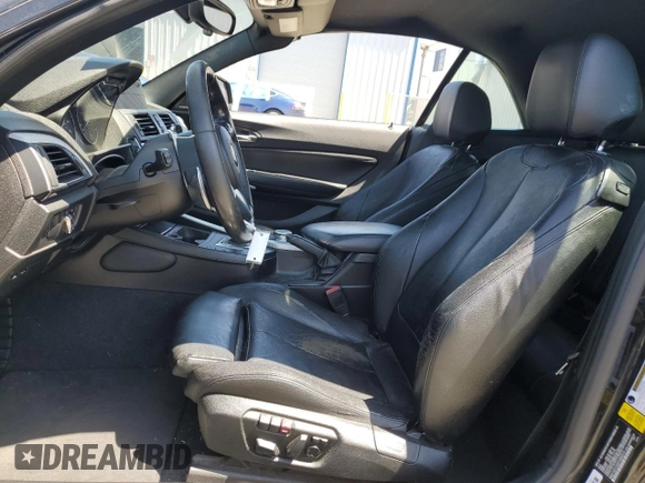 2015 BMW 2 Series M235i with VIN WBA1M1C55FV393315, listed as a Copart auction lot 58587055 with 80,998 mi miles and Salvage title. Bid and sale history available at DreamBid. Image 7.